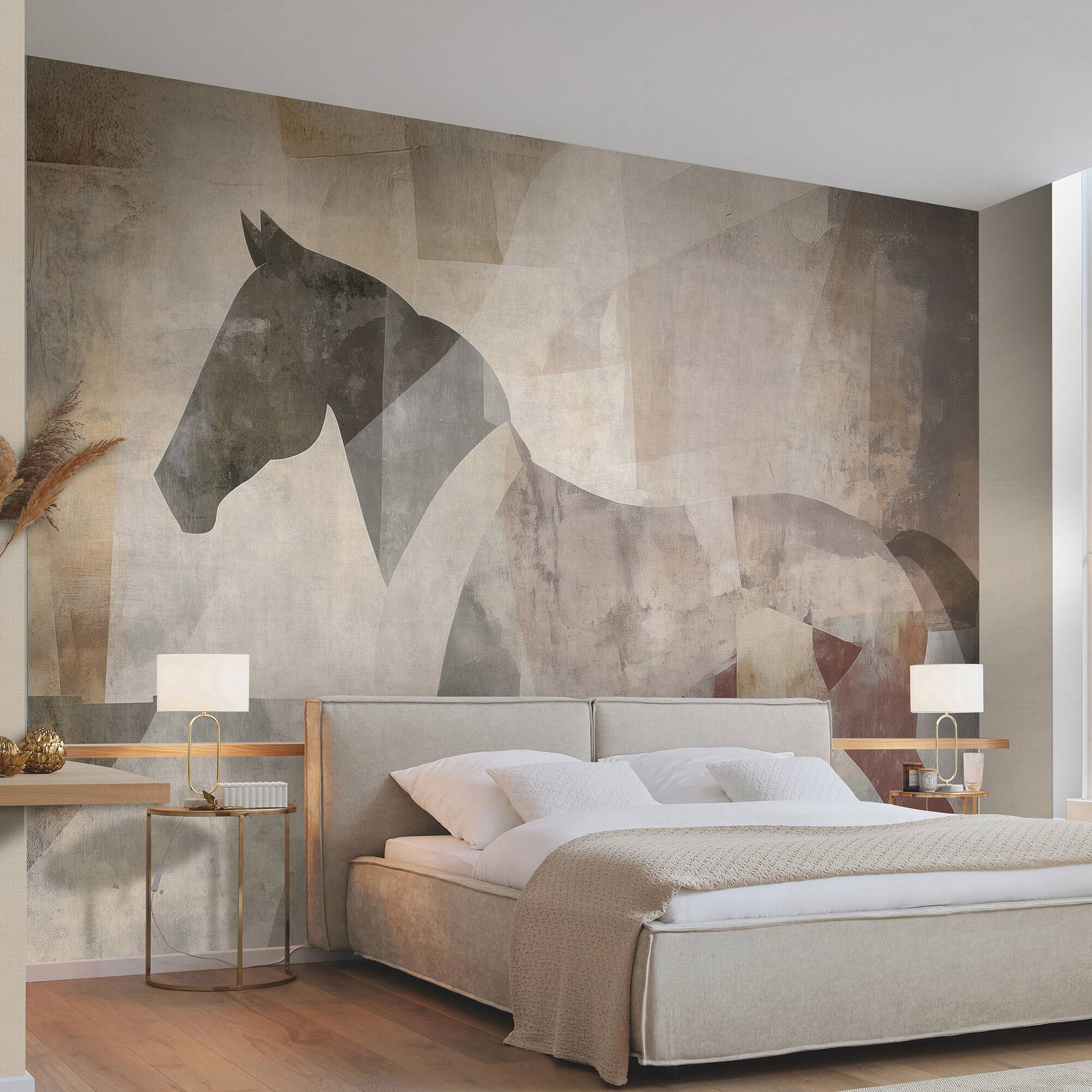 Designs Direct Caballo Brown Wall Mural